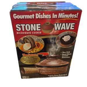 Stone Wave Microwave Cooker *New, Open Box*
